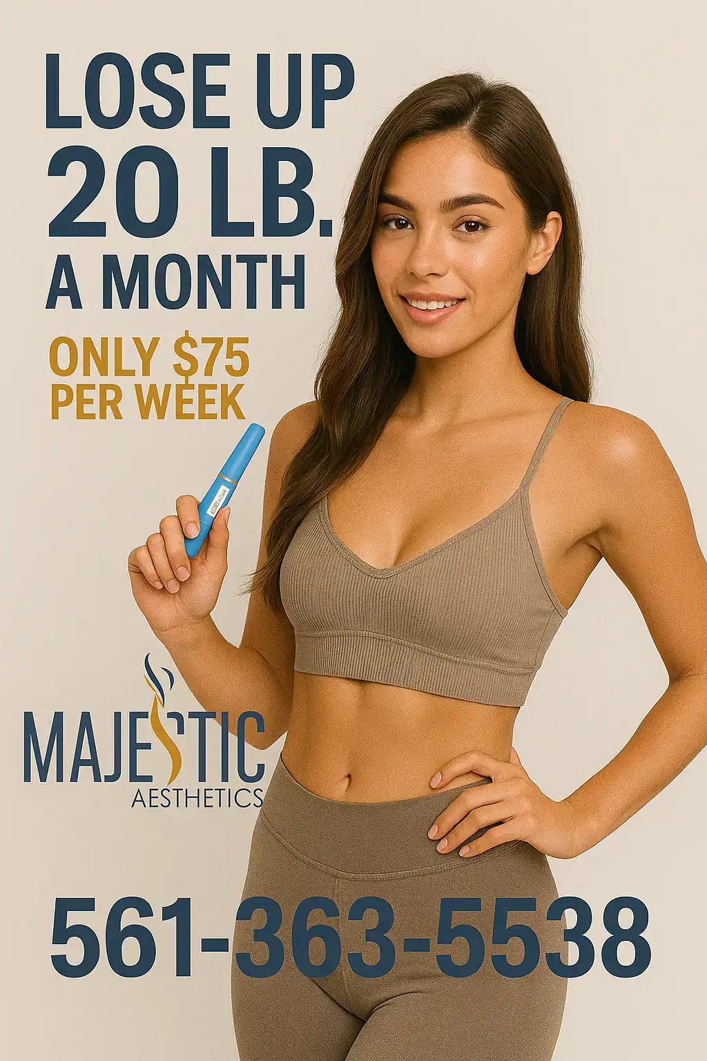 Lose Up to 20 lbs Medical Weight Loss Wellington FL | $75/Week Semaglutide 1 Medical Weight Loss Wellington FL