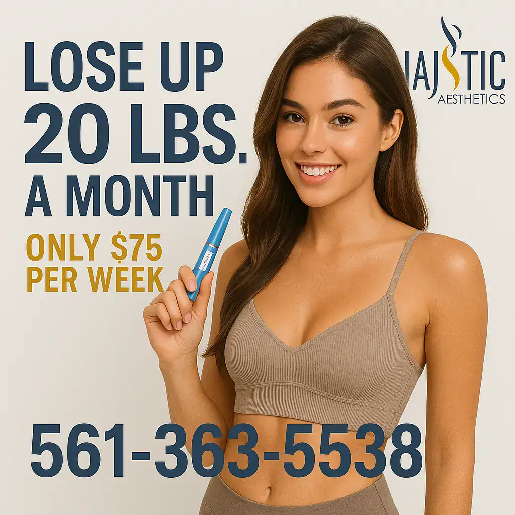 Lose Up to 20 lbs Medical Weight Loss Wellington FL | $75/Week Semaglutide 1 Semaglutide weight loss injections in Greenacres FL