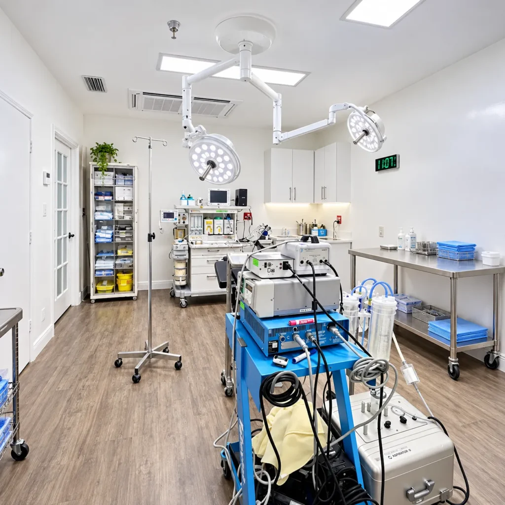 Choosing an IV Therapy Provider in Palm Beach County: 10 Questions to Ask 3 Procedure room at Majestic Aesthetics in Greenacres